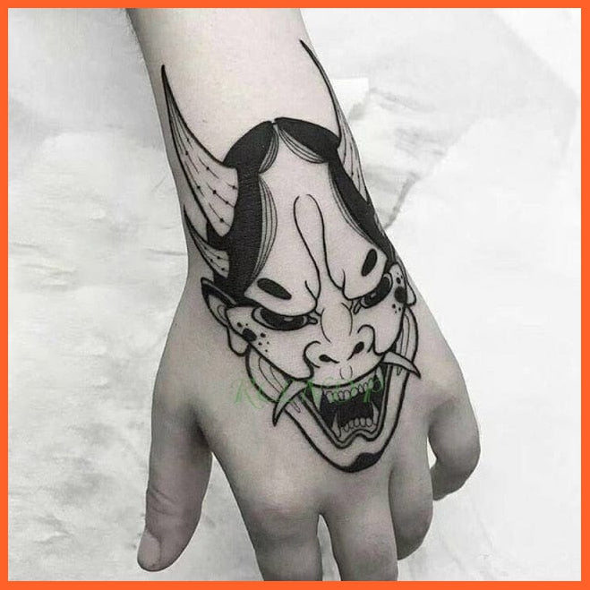 Waterproof Temporary Tattoo Stickers | Eagle Crow Gothic Eye Flash Tattoo Hand Back Arm  Body Art For Women Men | whatagift.com.au.