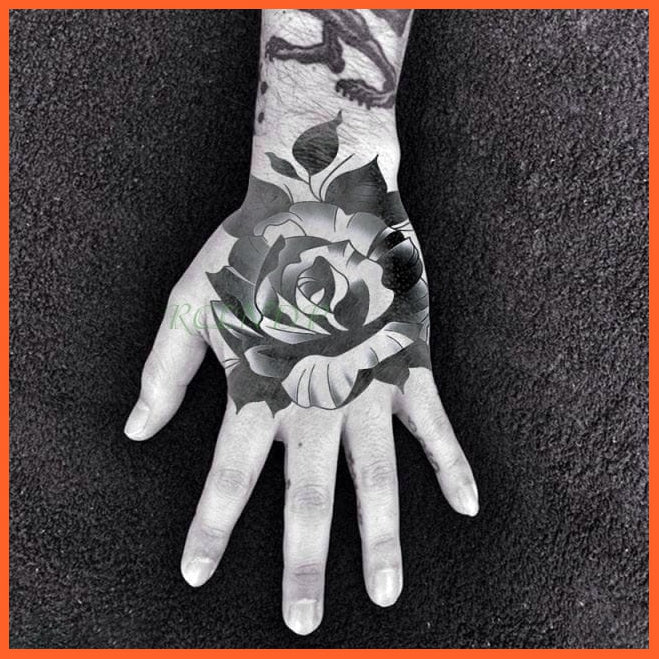 Waterproof Temporary Tattoo Stickers | Eagle Crow Gothic Eye Flash Tattoo Hand Back Arm  Body Art For Women Men | whatagift.com.au.