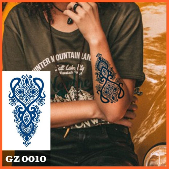 Semi-Permanent Temporary Tattoo Stickers For Men Women | Boys Girls Long-Lasting 1-2 Weeks Waterproof Realistic Body Arrow Tattoo Stickers | whatagift.com.au.