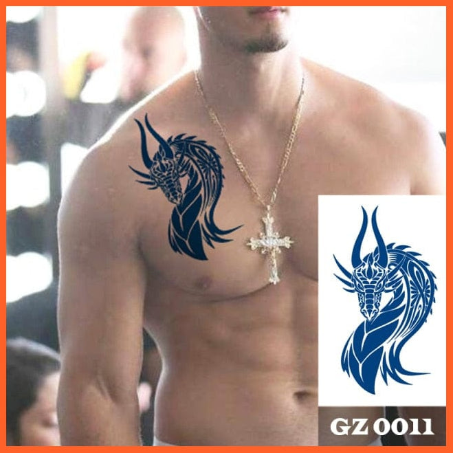 Semi-Permanent Temporary Tattoo Stickers For Men Women | Boys Girls Long-Lasting 1-2 Weeks Waterproof Realistic Body Arrow Tattoo Stickers | whatagift.com.au.