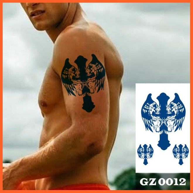 Semi-Permanent Temporary Tattoo Stickers For Men Women | Boys Girls Long-Lasting 1-2 Weeks Waterproof Realistic Body Arrow Tattoo Stickers | whatagift.com.au.