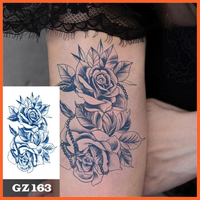 Semi-Permanent Temporary Tattoo Stickers For Men Women | Boys Girls Long-Lasting 1-2 Weeks Waterproof Realistic Body Arrow Tattoo Stickers | whatagift.com.au.