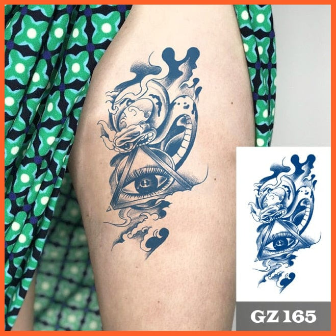 Semi-Permanent Temporary Tattoo Stickers For Men Women | Boys Girls Long-Lasting 1-2 Weeks Waterproof Realistic Body Arrow Tattoo Stickers | whatagift.com.au.