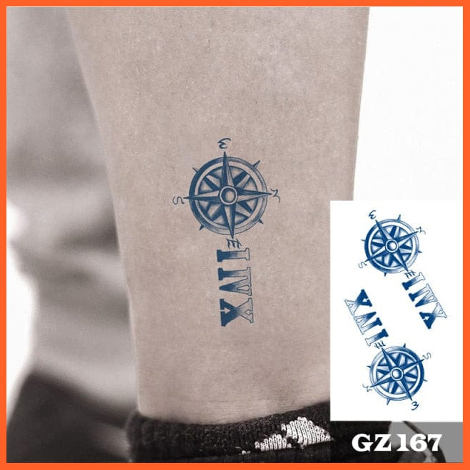 Semi-Permanent Temporary Tattoo Stickers For Men Women | Boys Girls Long-Lasting 1-2 Weeks Waterproof Realistic Body Arrow Tattoo Stickers | whatagift.com.au.