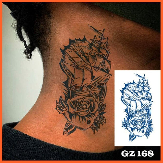 Semi-Permanent Temporary Tattoo Stickers For Men Women | Boys Girls Long-Lasting 1-2 Weeks Waterproof Realistic Body Arrow Tattoo Stickers | whatagift.com.au.