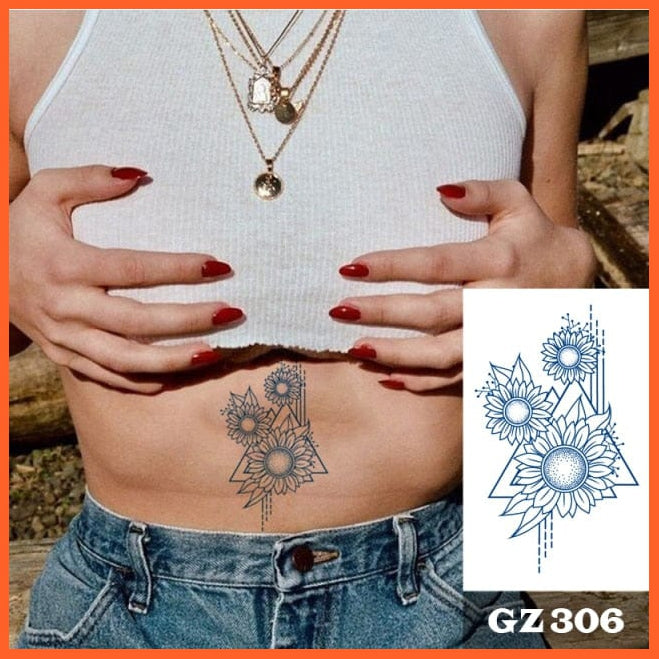 Semi-Permanent Temporary Tattoo Stickers For Men Women | Boys Girls Long-Lasting 1-2 Weeks Waterproof Realistic Body Arrow Tattoo Stickers | whatagift.com.au.