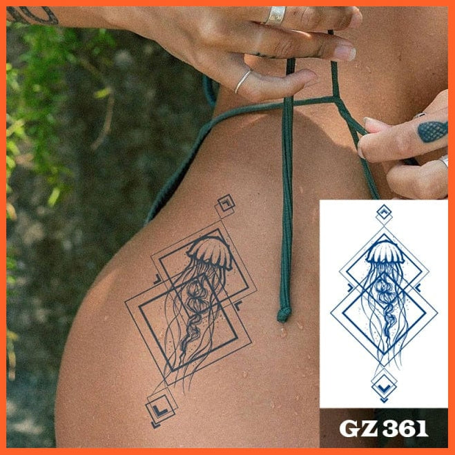 Semi-Permanent Temporary Tattoo Stickers For Men Women | Boys Girls Long-Lasting 1-2 Weeks Waterproof Realistic Body Arrow Tattoo Stickers | whatagift.com.au.