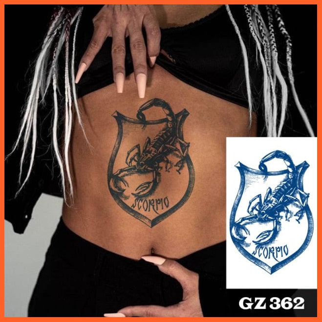 Semi-Permanent Temporary Tattoo Stickers For Men Women | Boys Girls Long-Lasting 1-2 Weeks Waterproof Realistic Body Arrow Tattoo Stickers | whatagift.com.au.