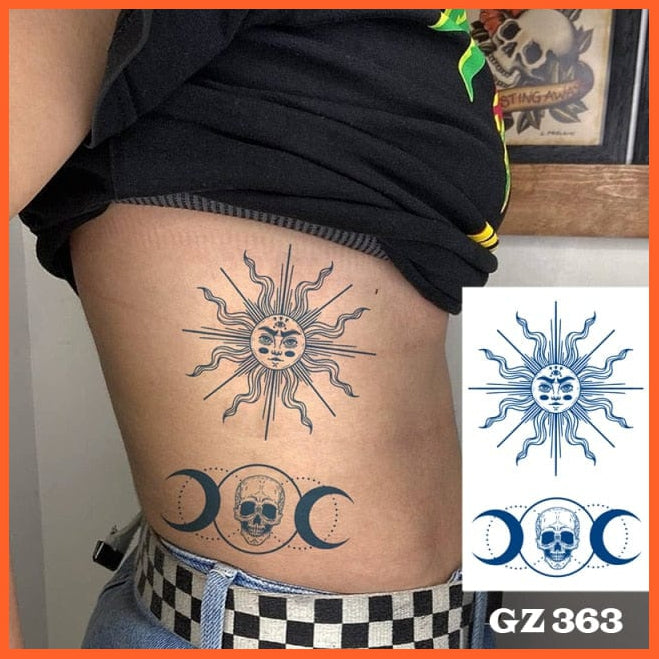 Semi-Permanent Temporary Tattoo Stickers For Men Women | Boys Girls Long-Lasting 1-2 Weeks Waterproof Realistic Body Arrow Tattoo Stickers | whatagift.com.au.