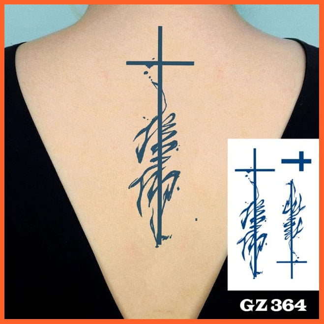 Semi-Permanent Temporary Tattoo Stickers For Men Women | Boys Girls Long-Lasting 1-2 Weeks Waterproof Realistic Body Arrow Tattoo Stickers | whatagift.com.au.