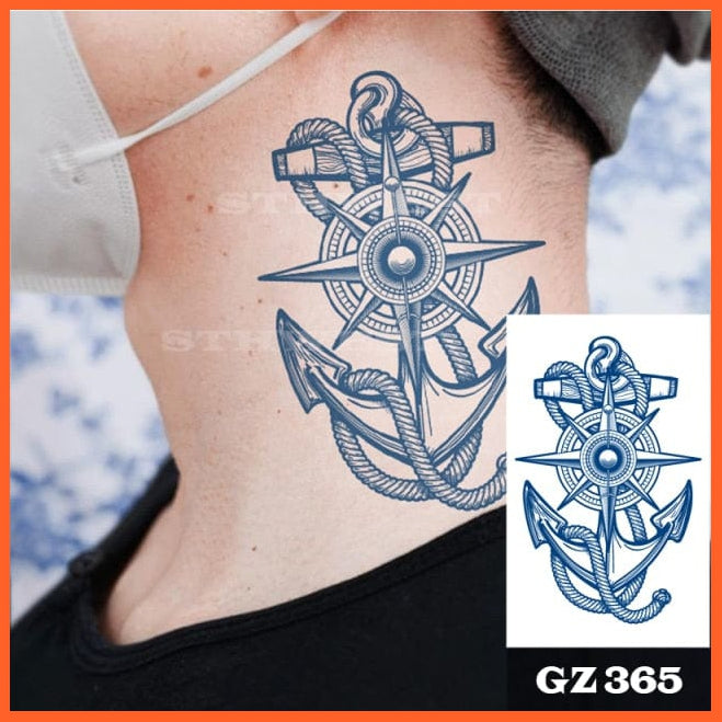 Semi-Permanent Temporary Tattoo Stickers For Men Women | Boys Girls Long-Lasting 1-2 Weeks Waterproof Realistic Body Arrow Tattoo Stickers | whatagift.com.au.