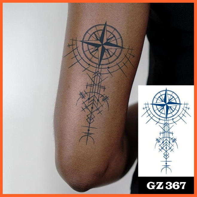 Semi-Permanent Temporary Tattoo Stickers For Men Women | Boys Girls Long-Lasting 1-2 Weeks Waterproof Realistic Body Arrow Tattoo Stickers | whatagift.com.au.