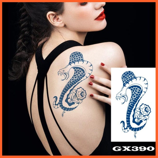 Semi-Permanent Temporary Tattoo Stickers For Men Women | Boys Girls Long-Lasting 1-2 Weeks Waterproof Realistic Body Arrow Tattoo Stickers | whatagift.com.au.