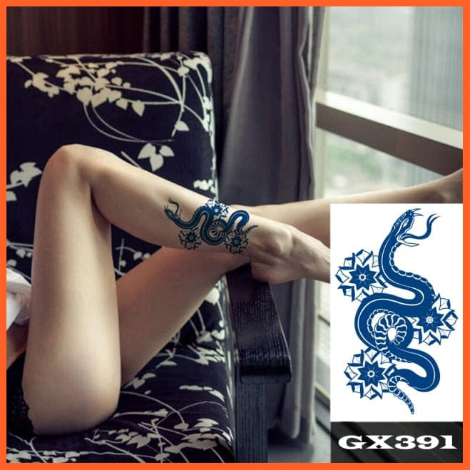 Semi-Permanent Temporary Tattoo Stickers For Men Women | Boys Girls Long-Lasting 1-2 Weeks Waterproof Realistic Body Arrow Tattoo Stickers | whatagift.com.au.