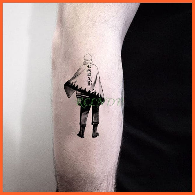 whatagift.com.au Tattoo Dark Khaki Waterproof Temporary Knives Tattoo Sticker