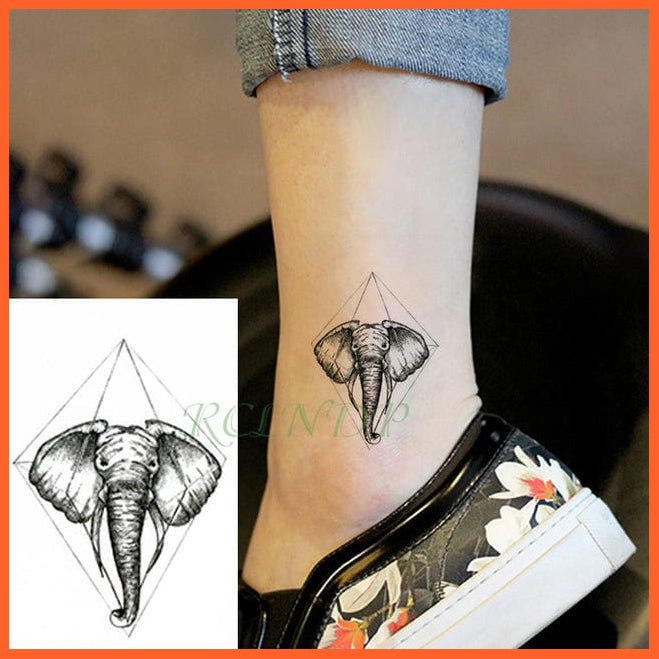 whatagift.com.au Tattoo Garnet Waterproof Temporary Knives Tattoo Sticker