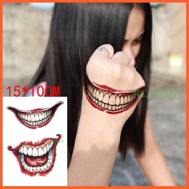 Waterproof Temporary Tattoo Stickers | Eagle Crow Gothic Eye Flash Tattoo Hand Back Arm  Body Art For Women Men | whatagift.com.au.