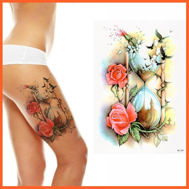 Barbed Wire Temporary Tattoo Set | Men Women Kids Tribal Waterproof Tattoo Stickers | whatagift.com.au.