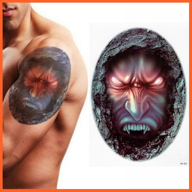 Barbed Wire Temporary Tattoo Set | Men Women Kids Tribal Waterproof Tattoo Stickers | whatagift.com.au.