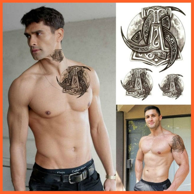 Barbed Wire Temporary Tattoo Set | Men Women Kids Tribal Waterproof Tattoo Stickers | whatagift.com.au.