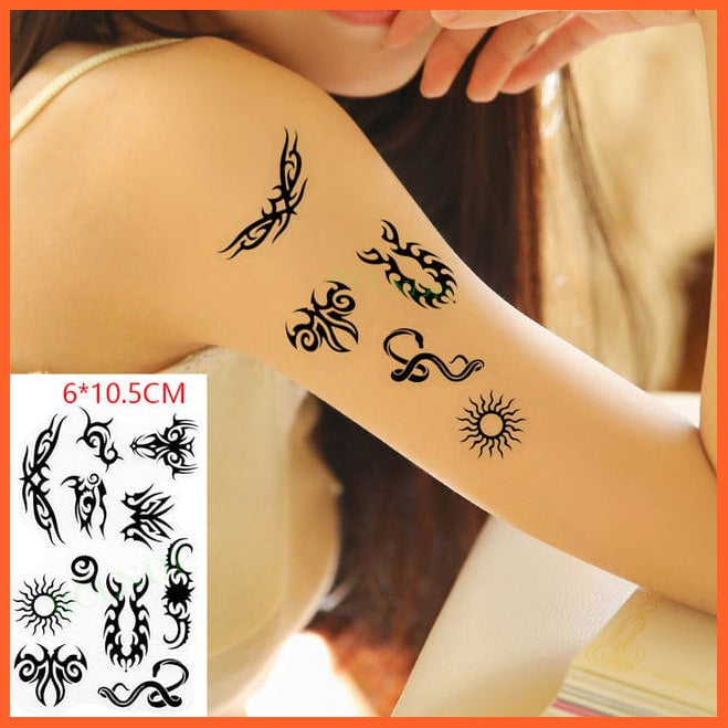 whatagift.com.au Tattoo pink Temporary Waterproof Tattoo Sticker For Fingers