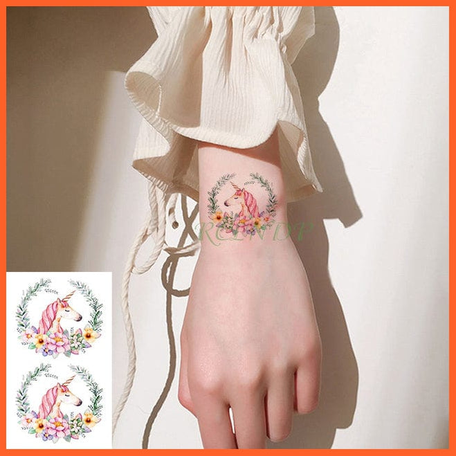 whatagift.com.au Tattoo Purple Temporary Waterproof Tattoo Sticker For Fingers
