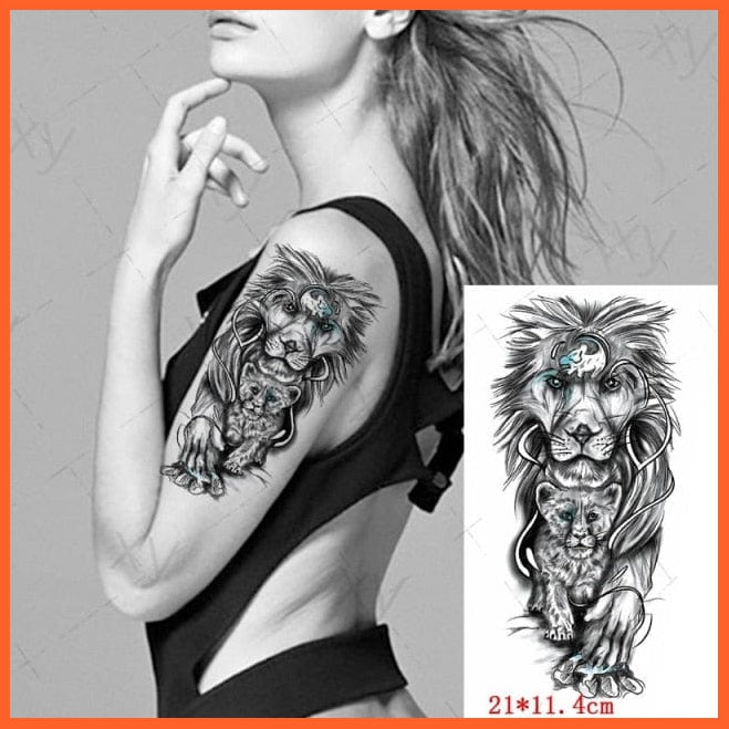Waterproof Temporary Tattoo Sticker | 3D Butterfly Fake Tattoo | Flash Snake Feather Tattoo Body Art Rose For Girl Women Men | whatagift.com.au.