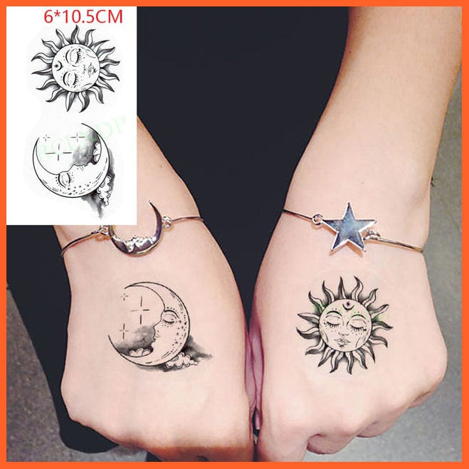 whatagift.com.au Tattoo Rose Red Temporary Waterproof Tattoo Sticker For Fingers