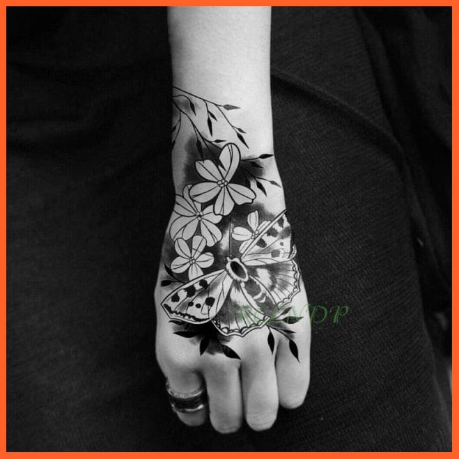 Waterproof Temporary Tattoo Stickers | Eagle Crow Gothic Eye Flash Tattoo Hand Back Arm  Body Art For Women Men | whatagift.com.au.