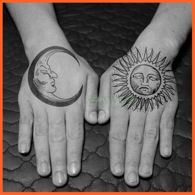 Waterproof Temporary Tattoo Stickers | Eagle Crow Gothic Eye Flash Tattoo Hand Back Arm  Body Art For Women Men | whatagift.com.au.