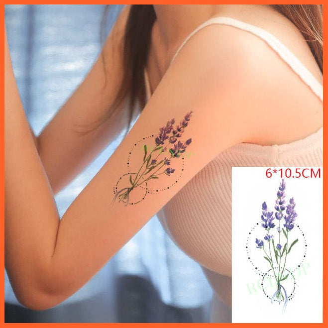 whatagift.com.au Tattoo Waterproof Cute squirrel fox dog rabbit owl Cat animal tattoo stickers