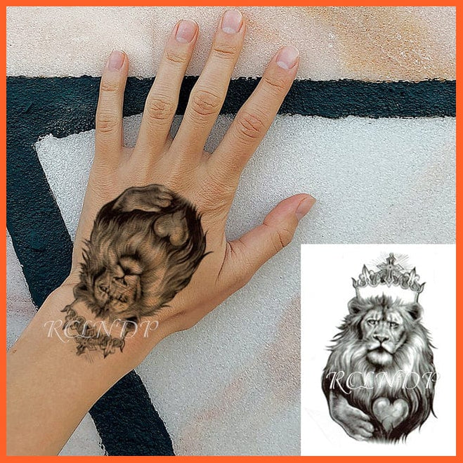 whatagift.com.au Tattoo Waterproof Temporary Knives Tattoo Sticker