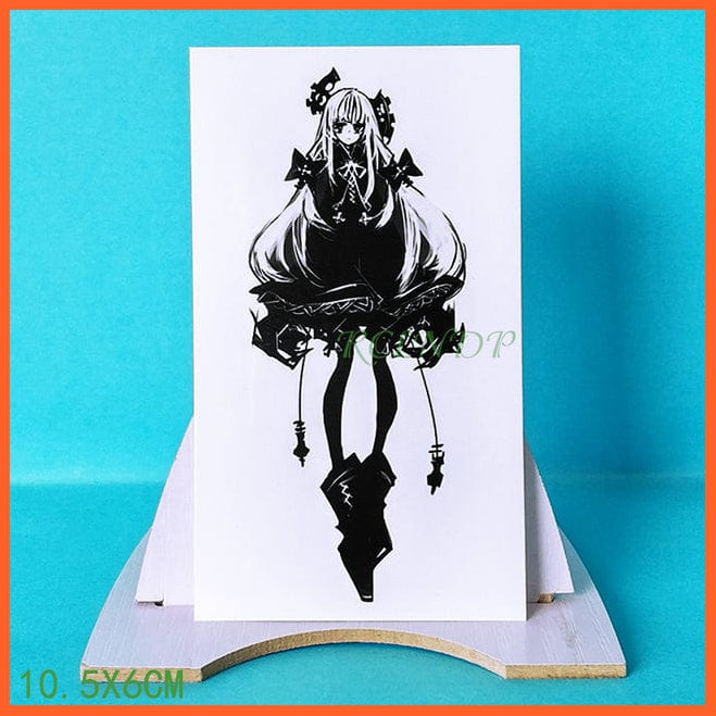 whatagift.com.au Tattoo Waterproof Temporary Knives Tattoo Sticker
