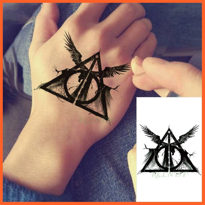 whatagift.com.au Tattoo Waterproof Temporary Knives Tattoo Sticker