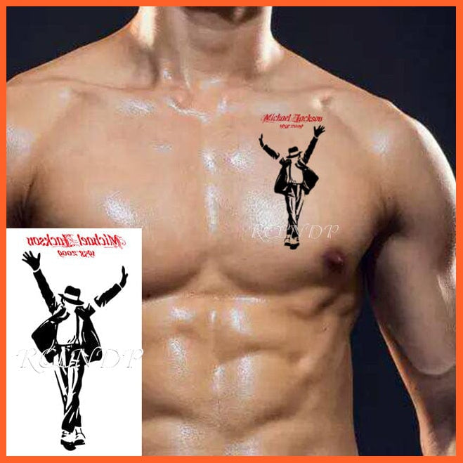 whatagift.com.au Tattoo Waterproof Temporary Knives Tattoo Sticker