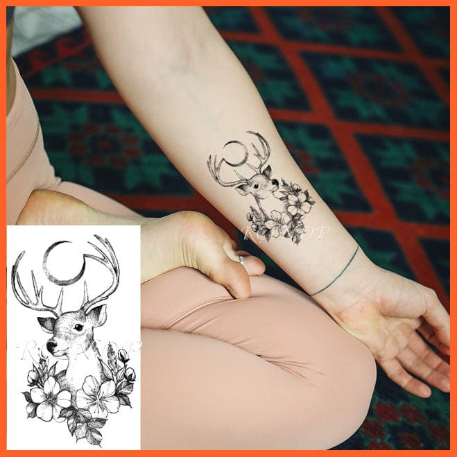whatagift.com.au Tattoo Waterproof Temporary Knives Tattoo Sticker