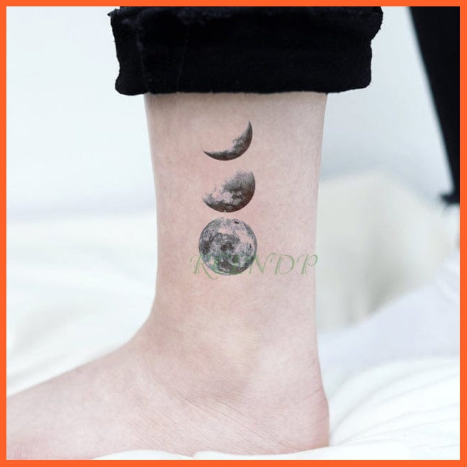 whatagift.com.au Tattoo Waterproof Temporary Tattoo Sticker black machine gun tatto flash tatoo fake tattoos for men women