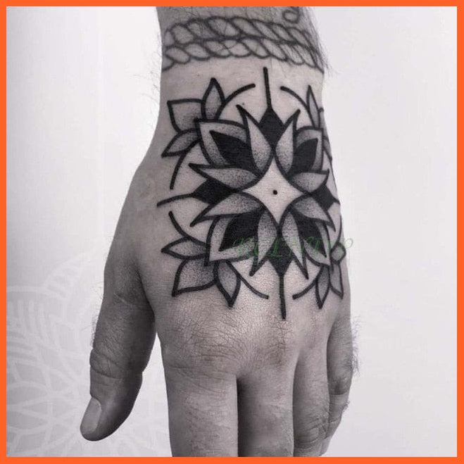 Waterproof Temporary Tattoo Stickers | Eagle Crow Gothic Eye Flash Tattoo Hand Back Arm  Body Art For Women Men | whatagift.com.au.
