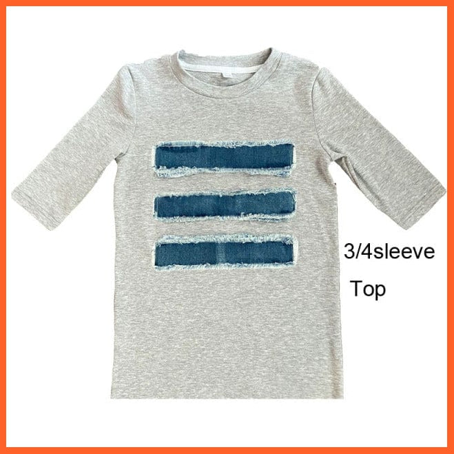 whatagift.com.au threequartersleeve / 14 Matching Dress Tops Baby Girl and Boy
