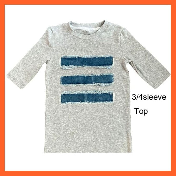 whatagift.com.au threequartersleeve / 6M Matching Dress Tops Baby Girl And Boy