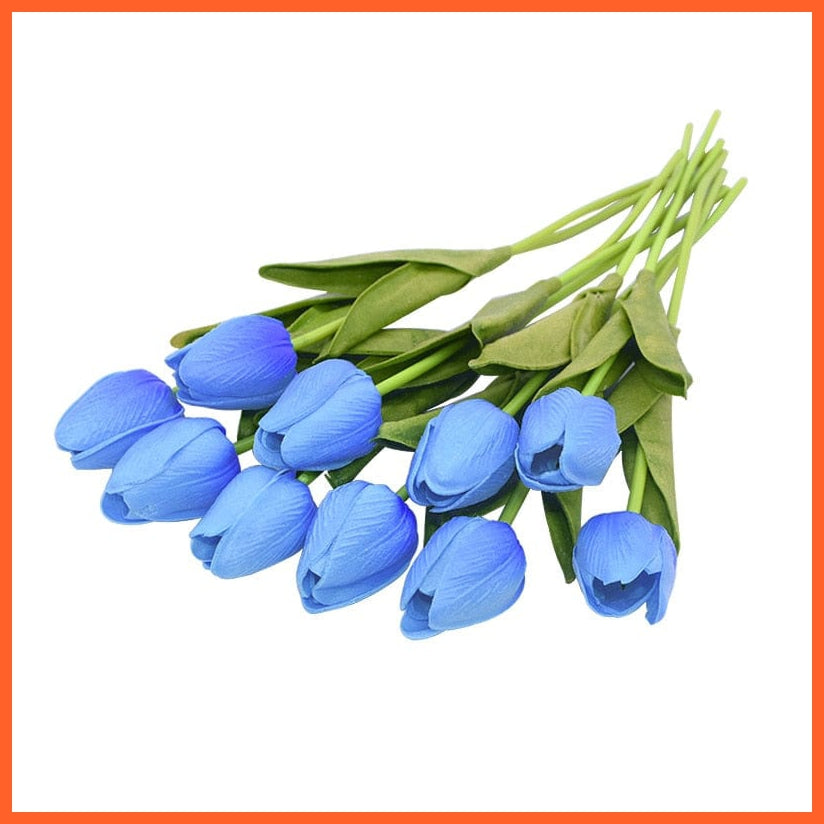 whatagift.com.au U 10PCS Tulip Artificial Flower for Wedding Decoration Home Decore