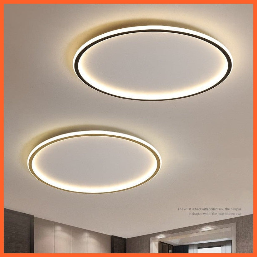 whatagift.com.au Ultra Thin Led Ceiling Lam For Living Room Bedroom Indoor Lighting Fixture