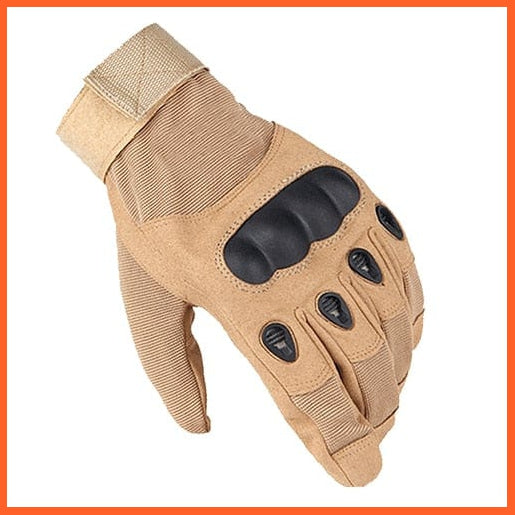 whatagift.com.au Unisex Gloves 02 Brown / China / S Touch Screen Tactical Full Finger Gloves | Military Hunting Gloves