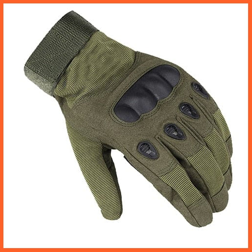 whatagift.com.au Unisex Gloves 02 Green / China / S Touch Screen Tactical Full Finger Gloves | Military Hunting Gloves