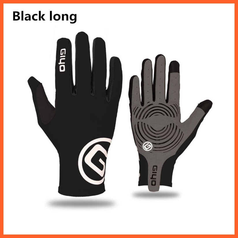 whatagift.com.au Unisex Gloves black long / S Long Full Fingers Sports Cycling Gloves |  Men Women Bike Riding Racing Gloves