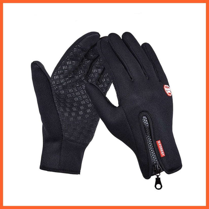 whatagift.com.au Unisex Gloves black / S Cycling Winter Outdoor Sports Gloves | Men Women Touch Screen Windproof Glove