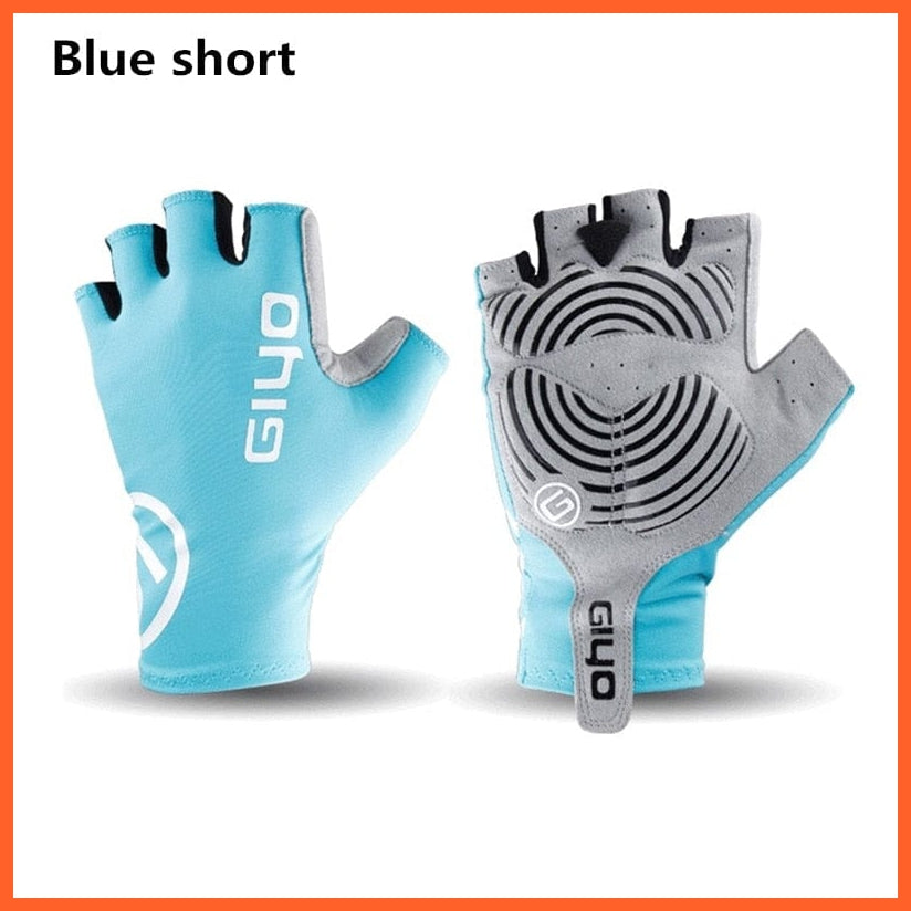 whatagift.com.au Unisex Gloves blue short / S Long Full Fingers Sports Cycling Gloves |  Men Women Bike Riding Racing Gloves