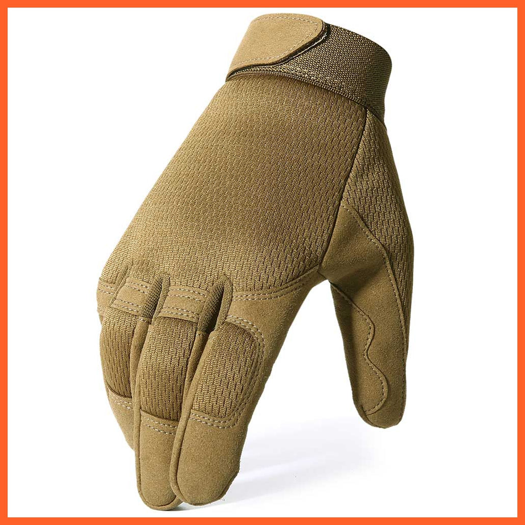 whatagift.com.au Unisex Gloves Brown / S / China Outdoor Sports TacticaTraining Army Gloves | Ski Wearproof Riding Mittens