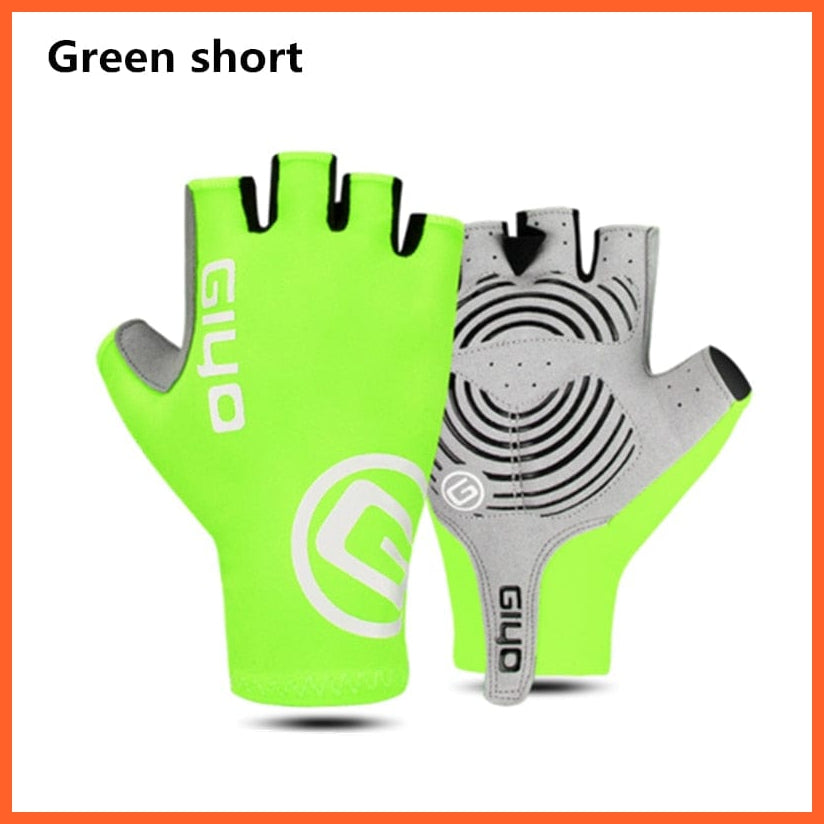 whatagift.com.au Unisex Gloves green short / S Long Full Fingers Sports Cycling Gloves |  Men Women Bike Riding Racing Gloves