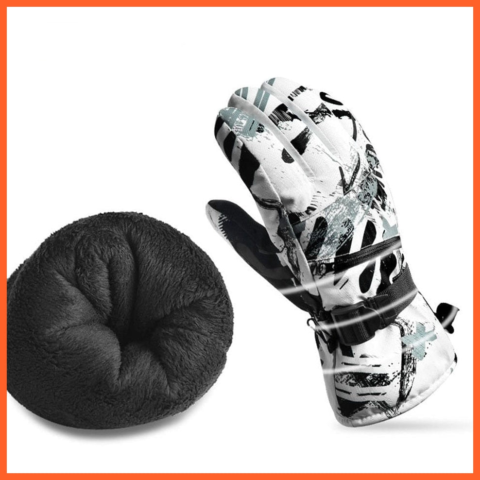 whatagift.com.au Unisex Gloves Men Women Ski Gloves | Ultralight Winter Warm Snow waterproof gloves